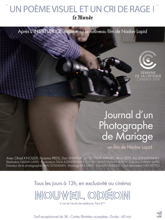 Journal d’un photographe de mariage